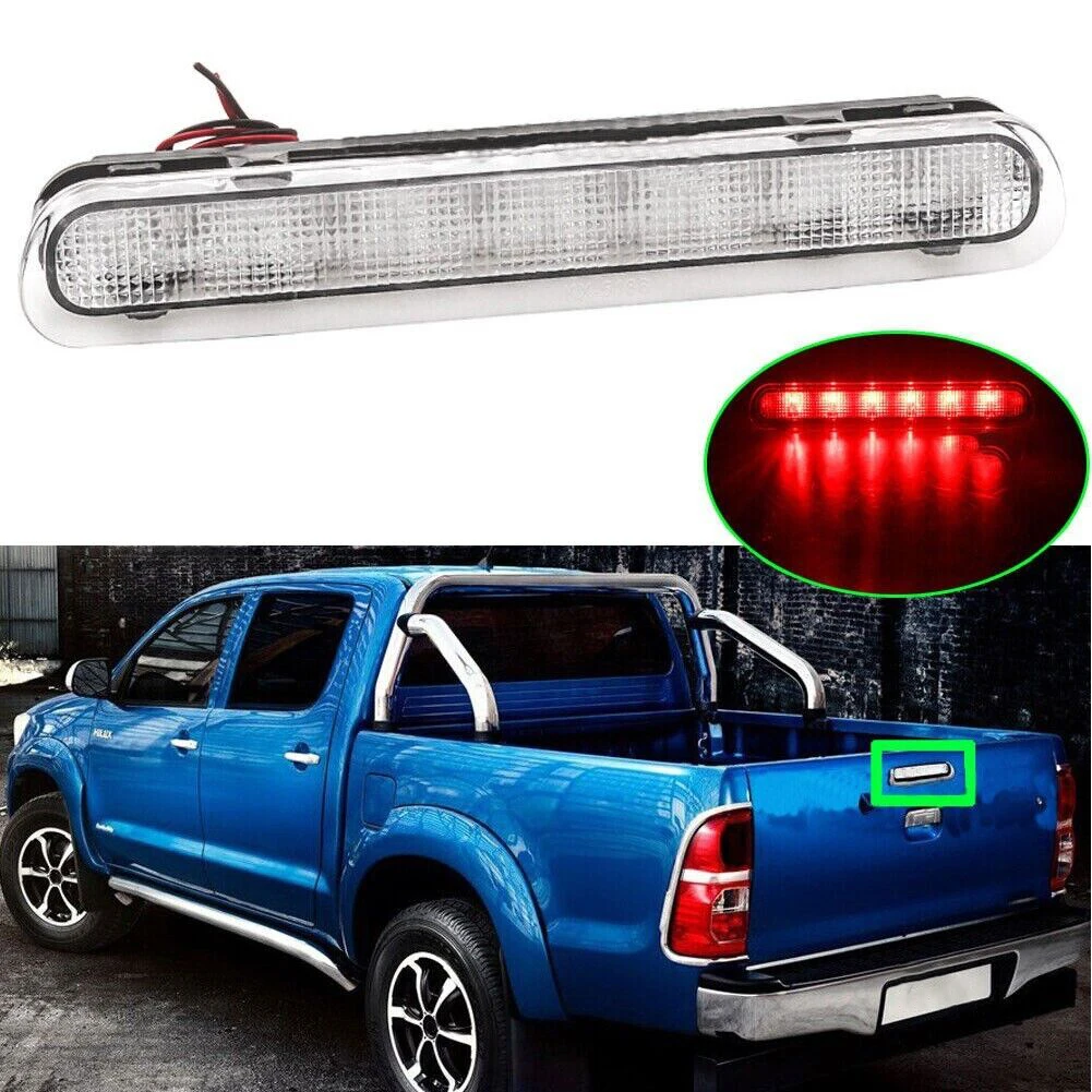 

Rear High LED Brake Light Tail Light Car LED High Mount Level Third Brake Stop Rear Tail Light For-HILUX Vigo 05-14 81570-0K080