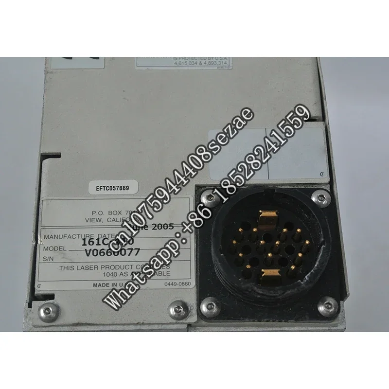

Disassembly In Good Conditon SPECTRA-PHYSICS Semiconductor Mountings PE 161C-410 V0660077 1PCS