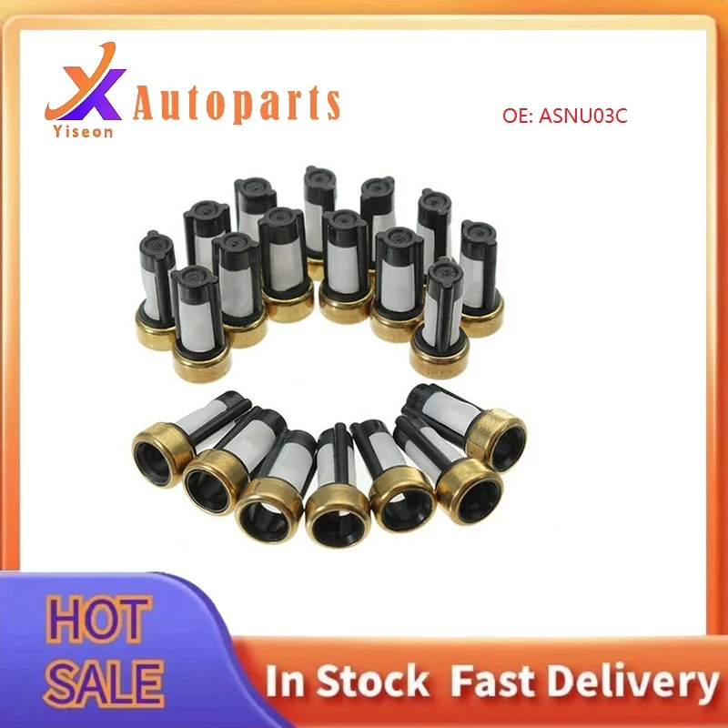 Universal Auto Fuel Injector Micro Basket Filter Fit For ASNU03C  Repair Kits 6312mm  Parts