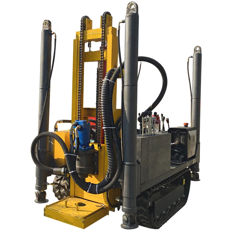 جهاز حفر آبار مياه ديزل صغير مريح بعمق 50 متر مناسب لحفارات حفر آبار المياه المنزلية #1