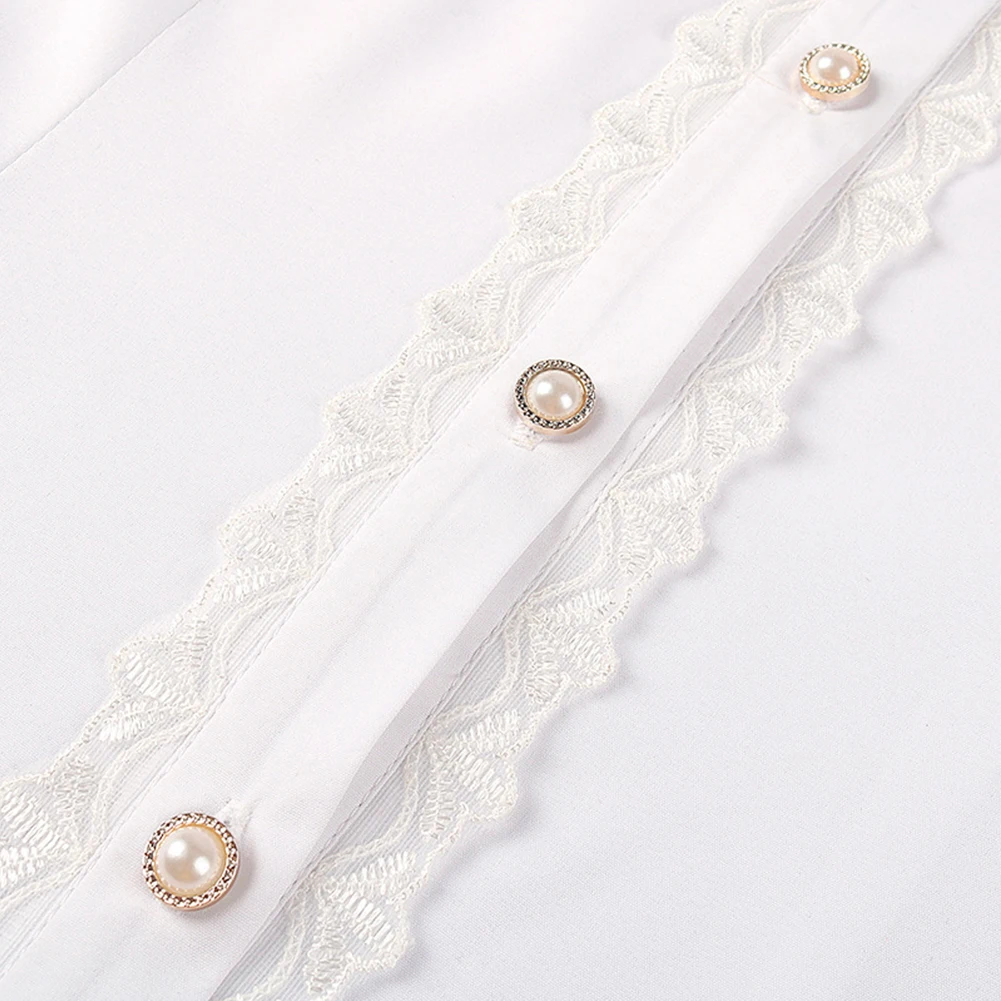 

Gothic Victorian Shirts And Blouse Womens Retro Casual Fashion Lolita Shirt Vintage Elegant Lotus Ruffle Tops