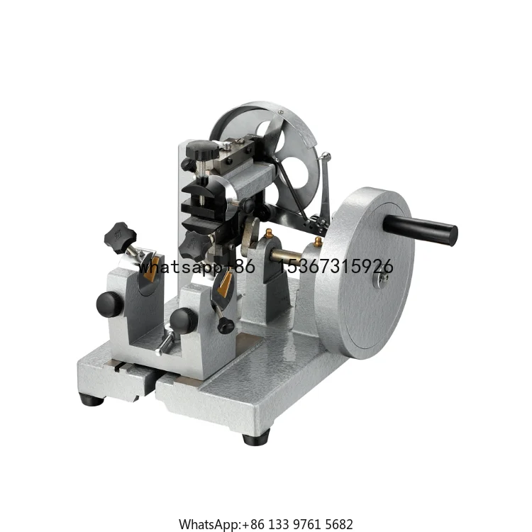 

Cheaper Medical Consumables Laboratory Stainless Steel Pathology Tissue Slicer Blade Holder Manual Rotary Slicer