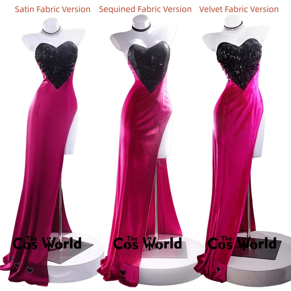 

Angle Dust Losing Streak Party Evening Dress Adult Animated Series Cosplay Costumes