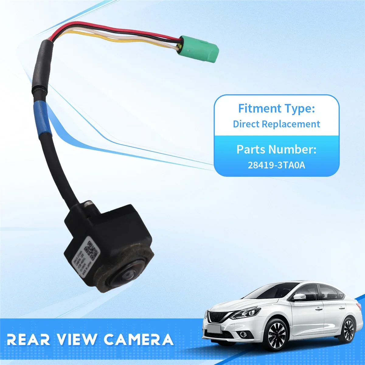 Pop 284193TA0A Rear View-Backup Camera Parking Assist Camera For Super Deal For Nissan