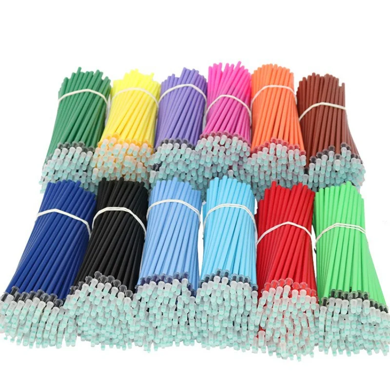 

Neutral Pen Refill 50Pcs 12 Colors 0.5mm Full Needle Tube Hand Ledger Replacement Core Stationery