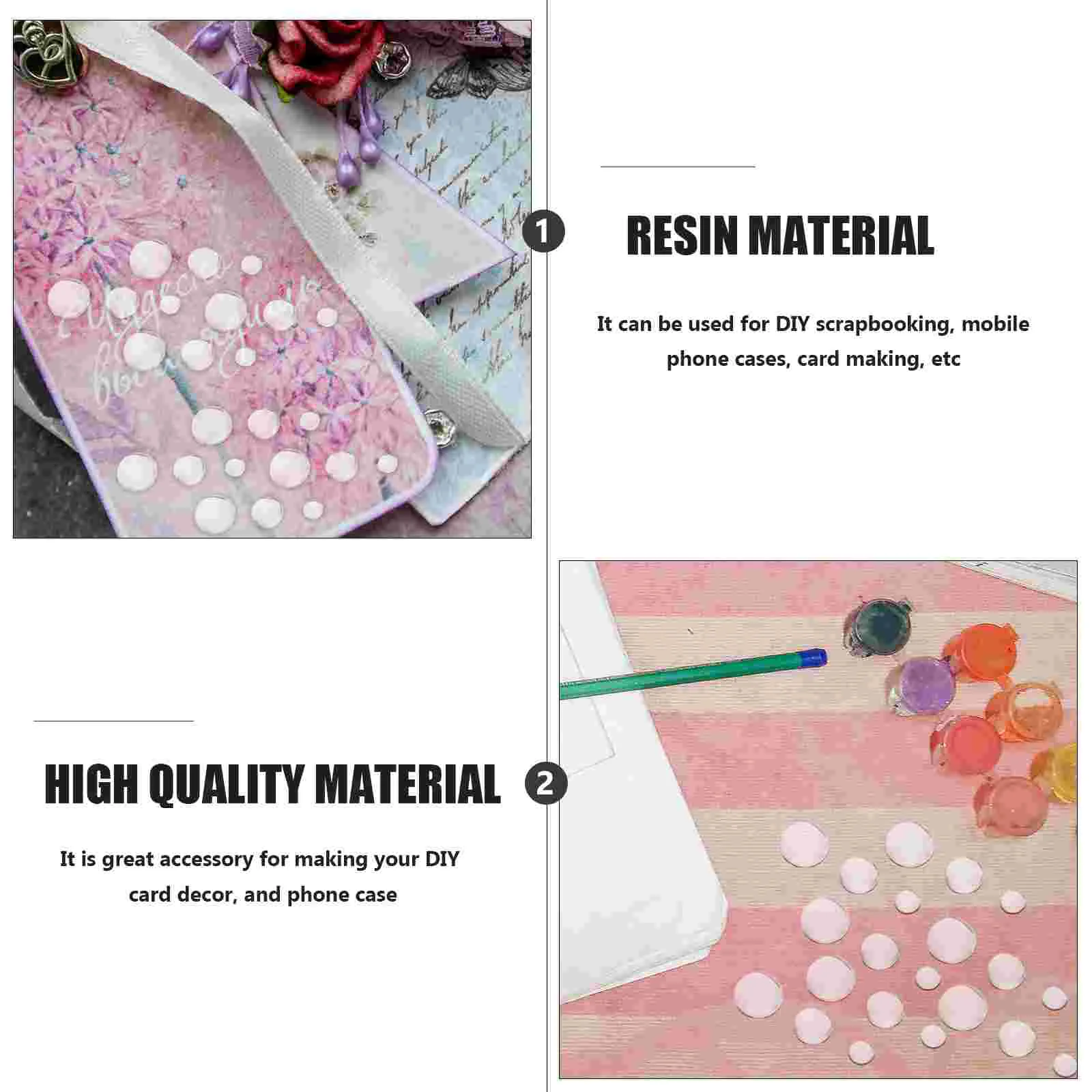 2 ชิ้นหยดน้ํา Embellishments Patch DIY อุปกรณ์เสริมแถบคาดศีรษะ Agate Decor