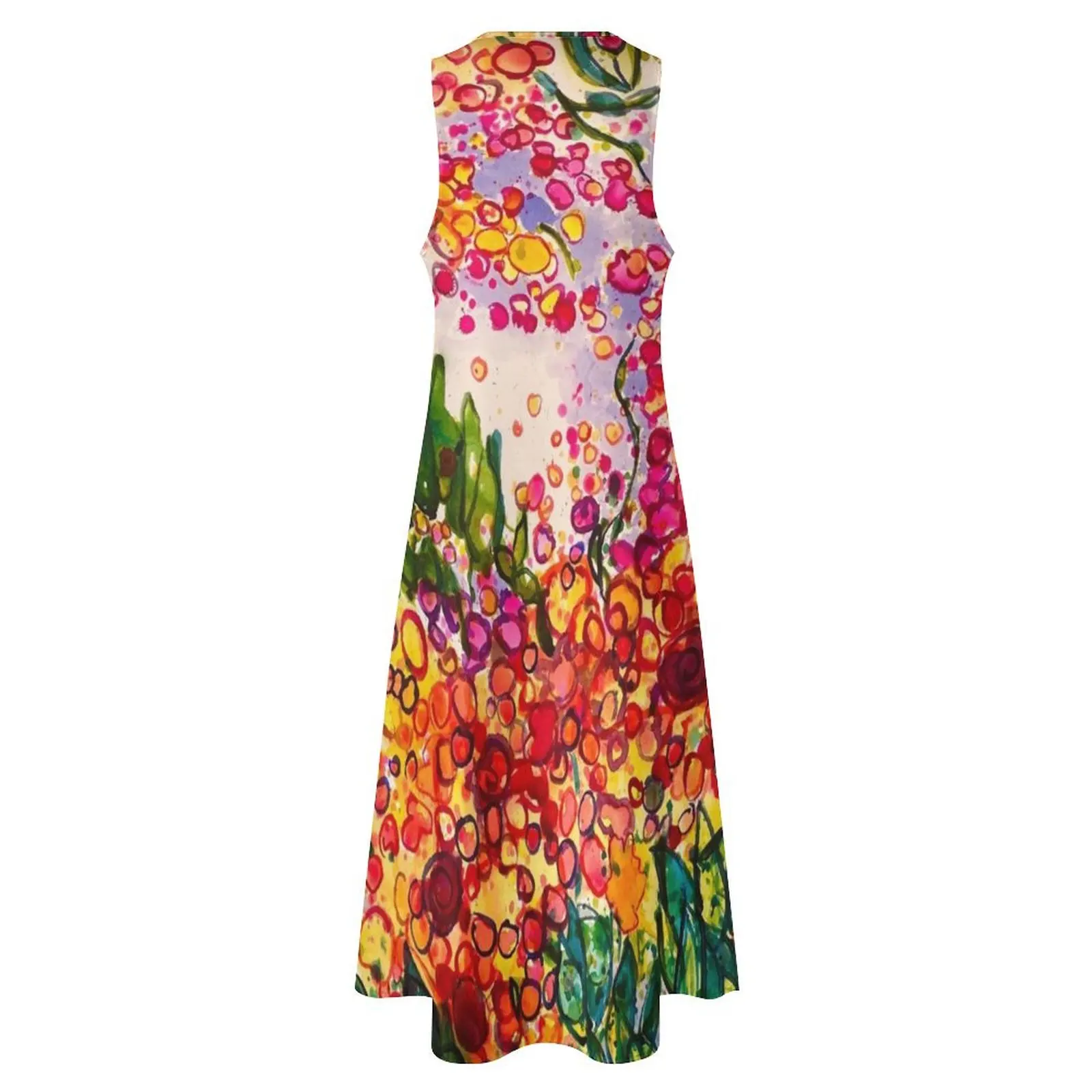 Fioritura Long Dress Evening gown chic and elegant woman dress