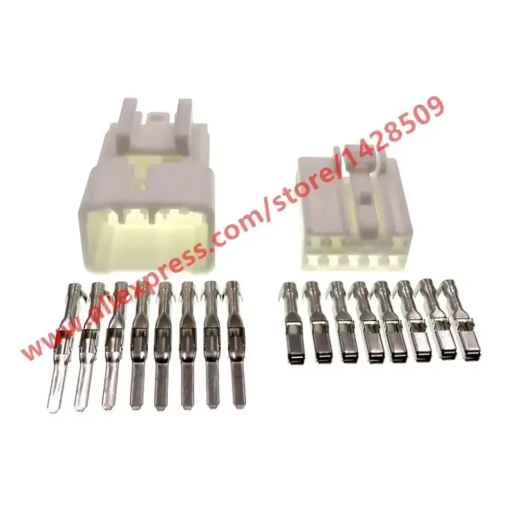 1 Set 8 Pin Auto CD Wire Connector Automotive Multimedia Navigation Power Plug  MG641053 MG651050 For Toyota