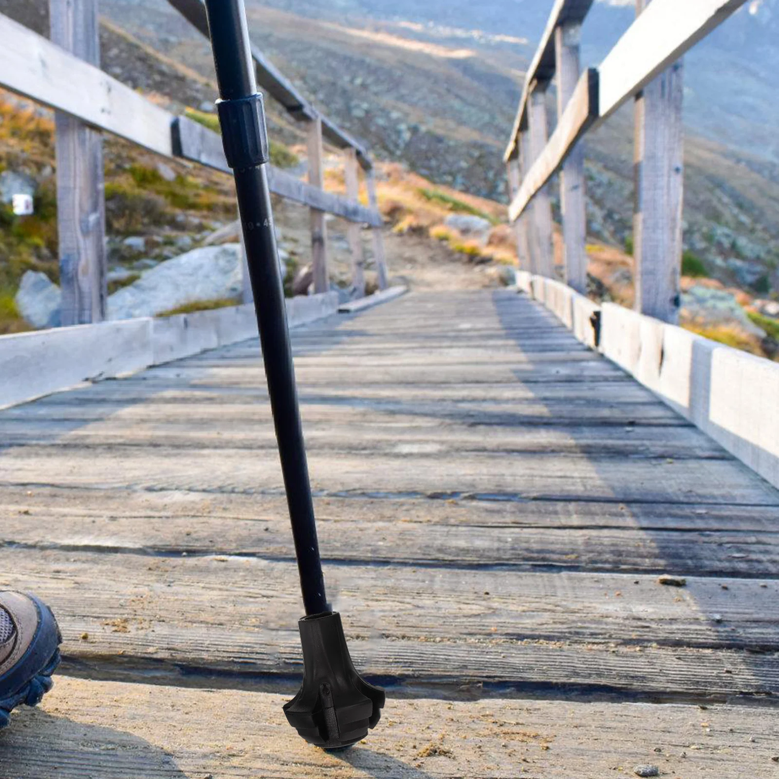 

2 шт., сменные наконечники для треккинговых палок, защитные приспособления для походной трости, противоскользящие песочные пластиковые аксессуары