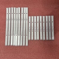 LED Backlight Strip For Panasonic TX-43EXW604 TH-43EX600A TX-43HXW704 TH-43EX680H TNPA6341-4A 2A TNPA6342-2A 4A