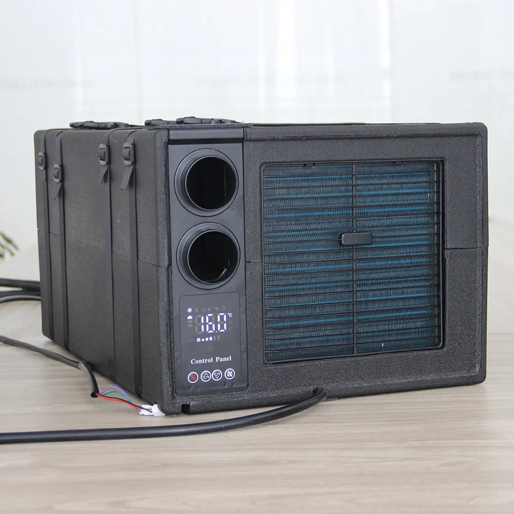 Under Bench air Conditioner 12v 48v Parking Air Conditioning 12 Volt 24v Marine air Conditioner for RV Camper Van Boat caravan view 3