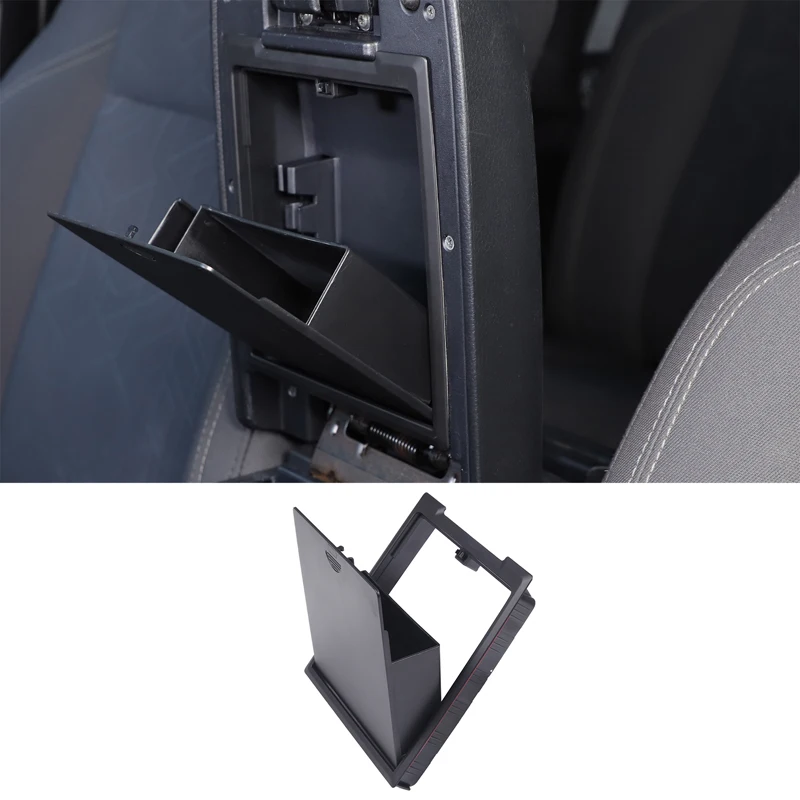 

For Toyota Tacoma 2016-2022 ABS Central Control Armrest Box Privacy Storage Box Card Wallet Storage Box Interior Accessories