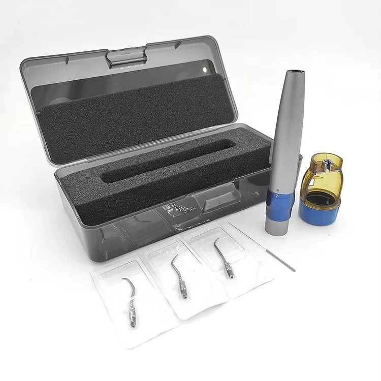 

Dentals Sonic L Fiber Optical Air Scaler With Light Can Use With 4 Holes / 6 Holes Coupling / Dentals High Speed Handpiece