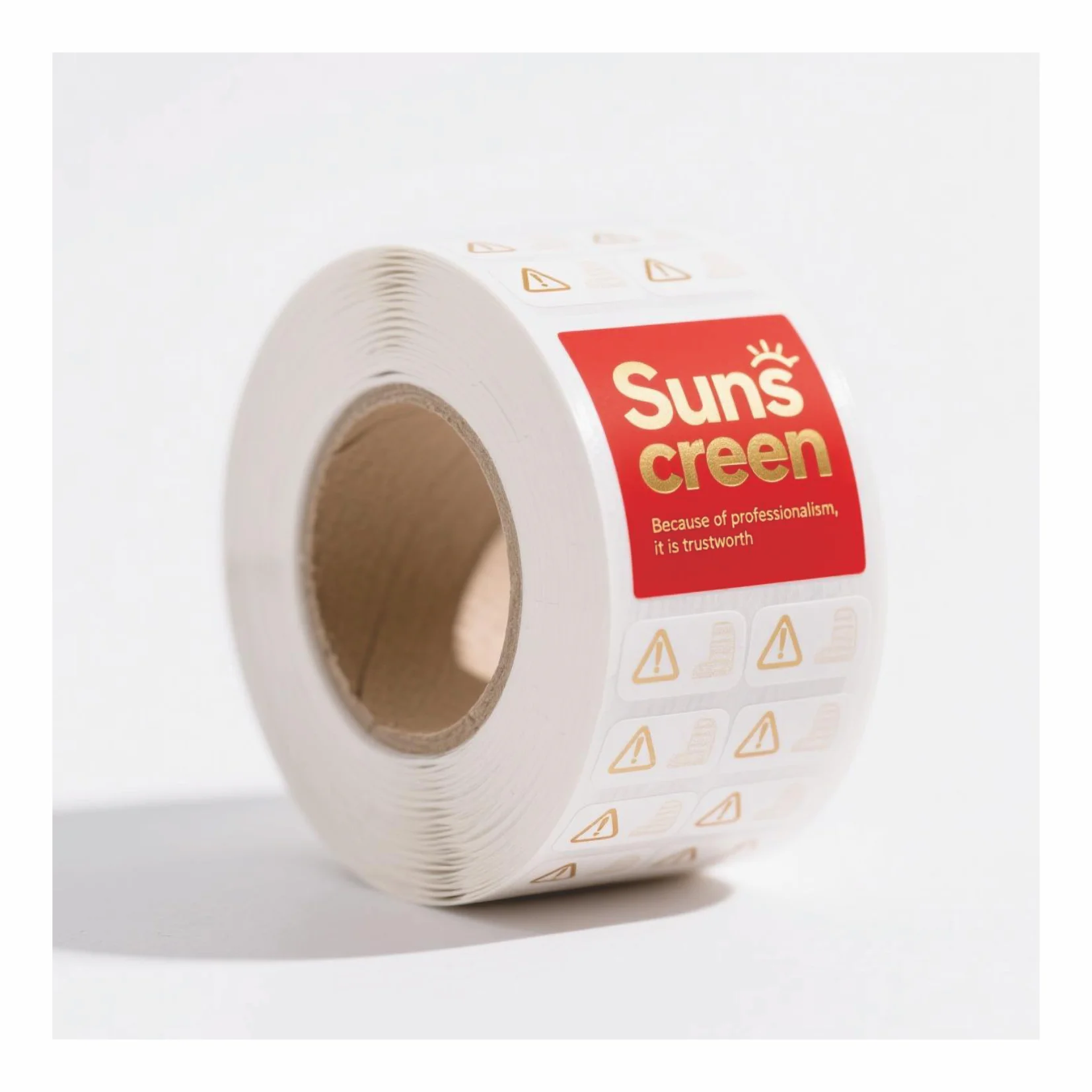 ملصقات ألوان الفينيل القابلة للتدمير من العبث لتطبيقات الأمن #1