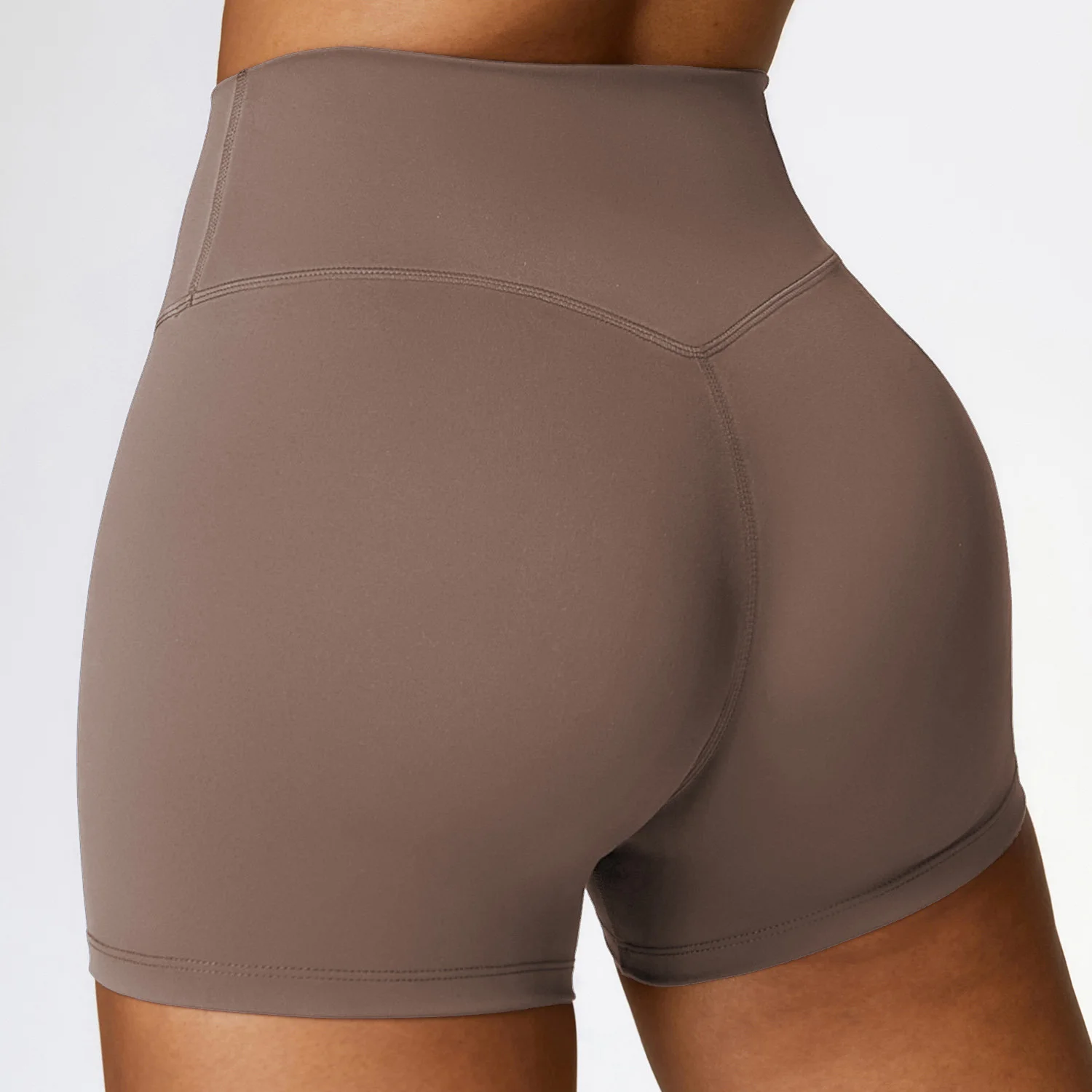 Short de Yoga de sport pour femmes taille haute hanche ascenseur fitness course cyclisme séchage rapide respirant Yoga short de yoga 3 points pour femmes