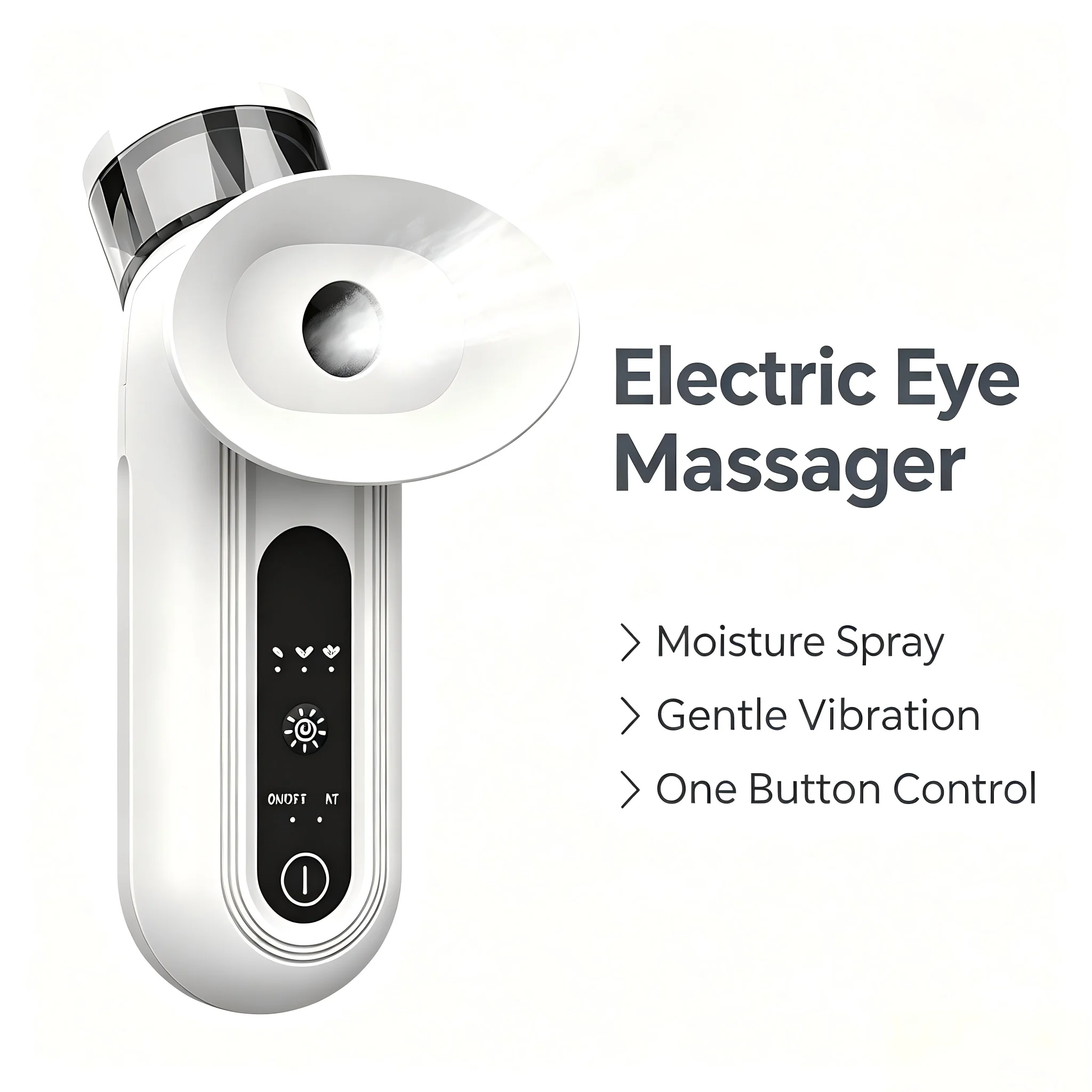 Appareil de soin des yeux électrique à vapeur, pulvérisateur portable nano-humidifiant pour les yeux, machine de soin des yeux, soulage la fatigue oculaire, outil de beauté hydratant pour les yeux