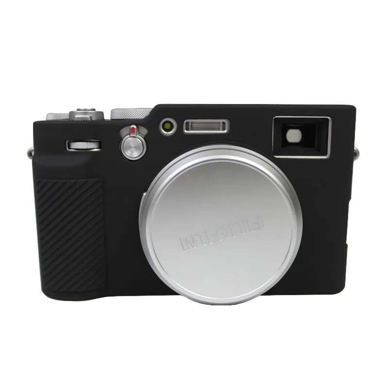 غطاء واقي لفوجي فيلم فوجي finepix x100v ، حافظة سيليكون للكاميرا الرقمية ، حماية الجسم