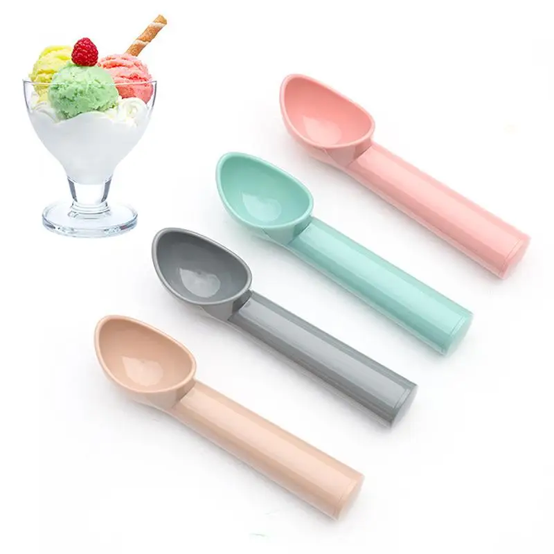 Ice Cream Scoop Fruit Digger Anti Freeze Sorbet Spoon Grip Handle Yogurt Cookie Cupcake Tool