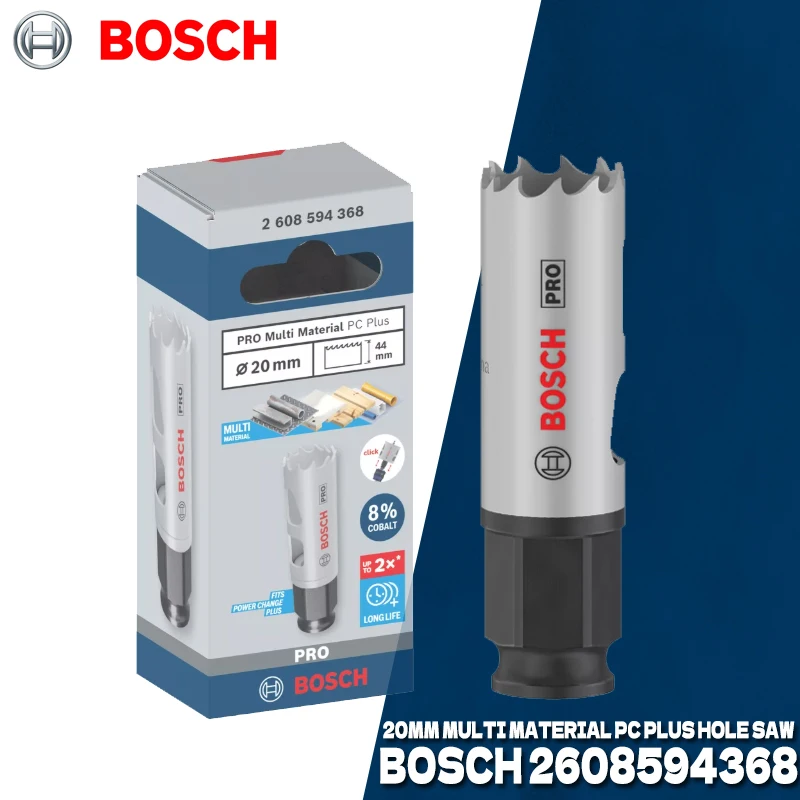 BOSCH 20/38//51/54/60/76/83/92 MM PRO Многоматериал PC Plus Кольцевая пила для ударных дрелей 2608594368 2608594404 2608594394