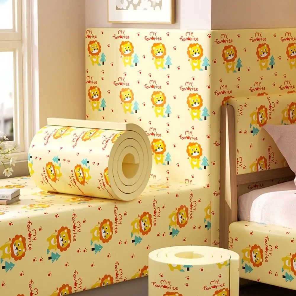 Kids Window Sill Desk Edge Guard Strip 2m Self Adhesive Wall Corner Protector NBR Elastic Anti Collision Cushion Children