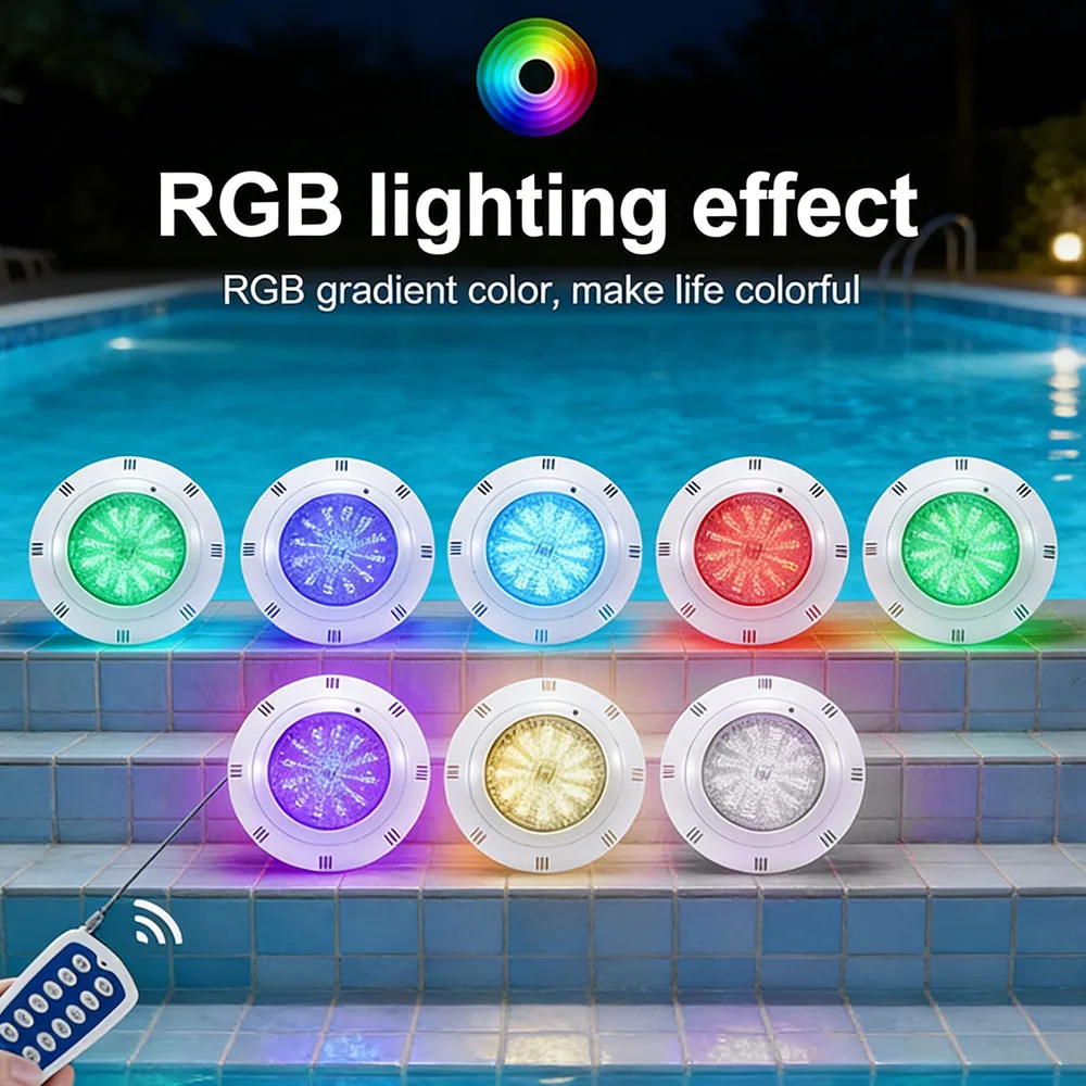 

Прямые поставки с завода: Водонепроницаемые светодиодные светильники IP68 для бассейнов - Подводные светильники для бассейнов 12В