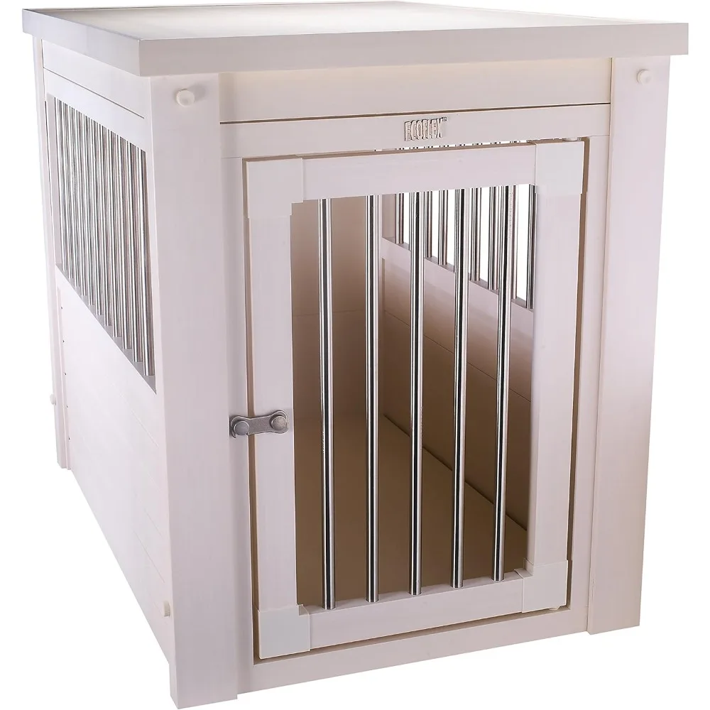 

ecoFLEX Pet Crate/End Table, Small, Antique White