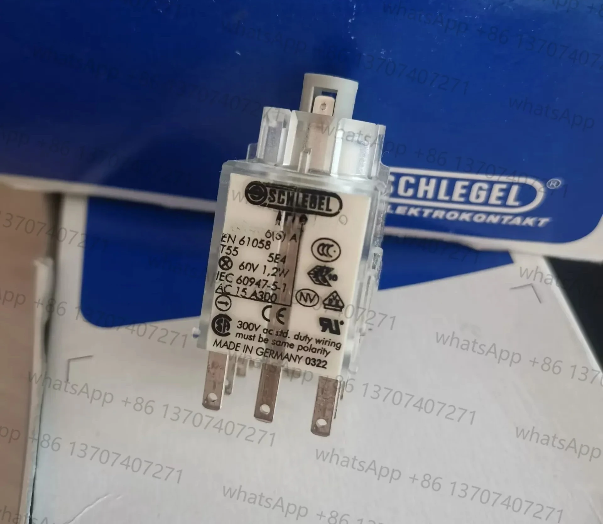 Interruptor de contacto SCHLEGEL ATL original Spot SCHLEGEL AT AZ0S0I560