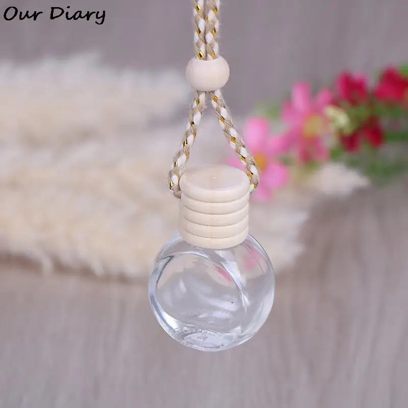 Perfume Bottle for Essential Oils Car-styling Perfume Fragrance Accessories Air Freshener Auto Pendant Ornament