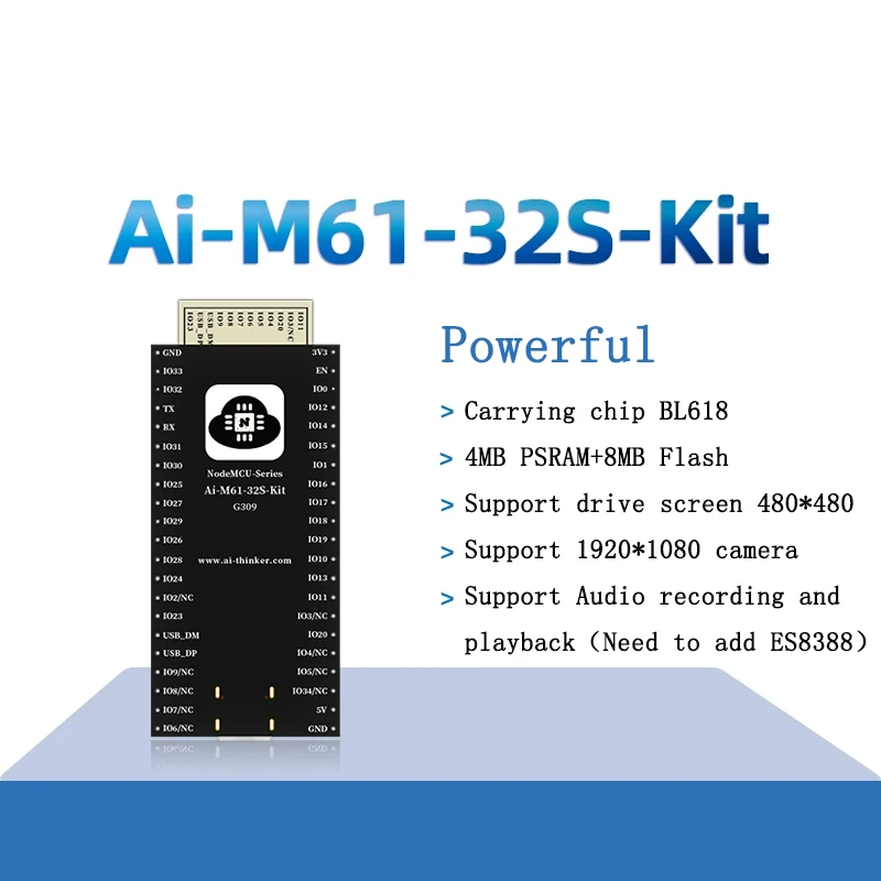 Ai-M61-32S kit Ai-xinker WiFi6 Bluetooth BLE5.3 combo module BL618 chip Ai-M61-32S development board WiFi-6 WiFi 6 Ai-M61-32S