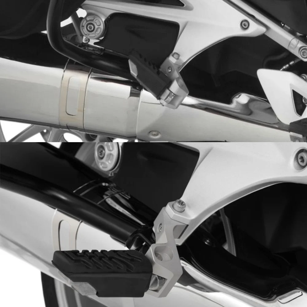 Moto Passenger Footpeg Lowering Kit For BMW R1250RT R1200RT LC 2014- 2021 2020 2022 R 1250 RT Passenger Footrest Relocation Foot
