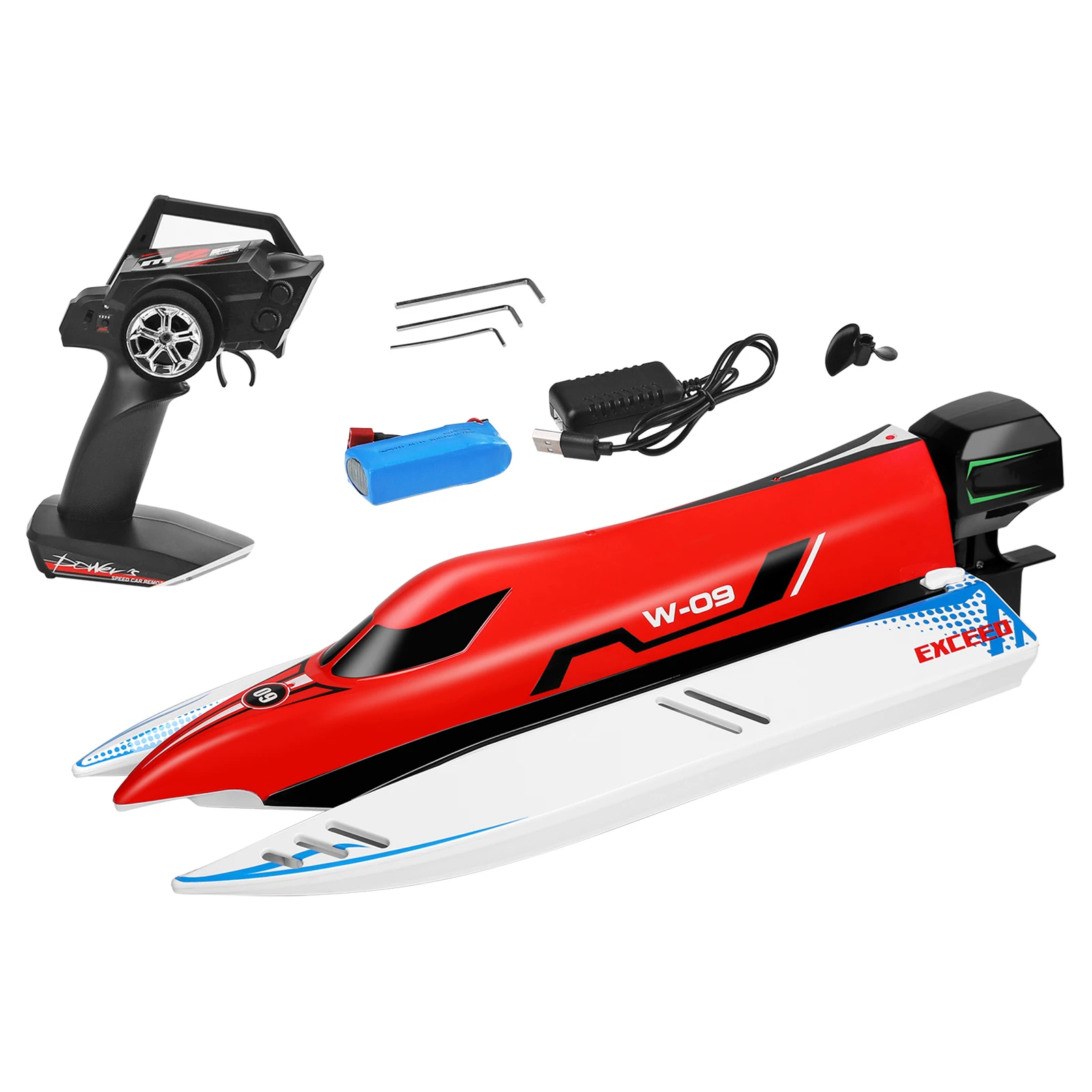 WLtoys WL915-A Remote Control Boats 2.4G 45km/h High Speed RC Boat RC Gift for Kids Adults Boys Girls