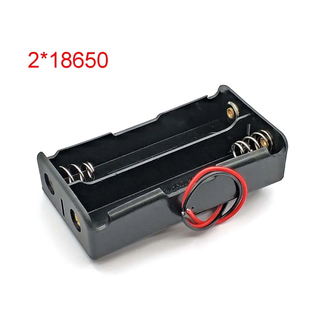 Reihenschaltung 18650 Powerbank-Gehäuse 1X 2X 3X 4X 18650 Batteriehalter Aufbewahrungsbox 1 2 3 4 Fächer Batteriebehälter mit – Detail 3