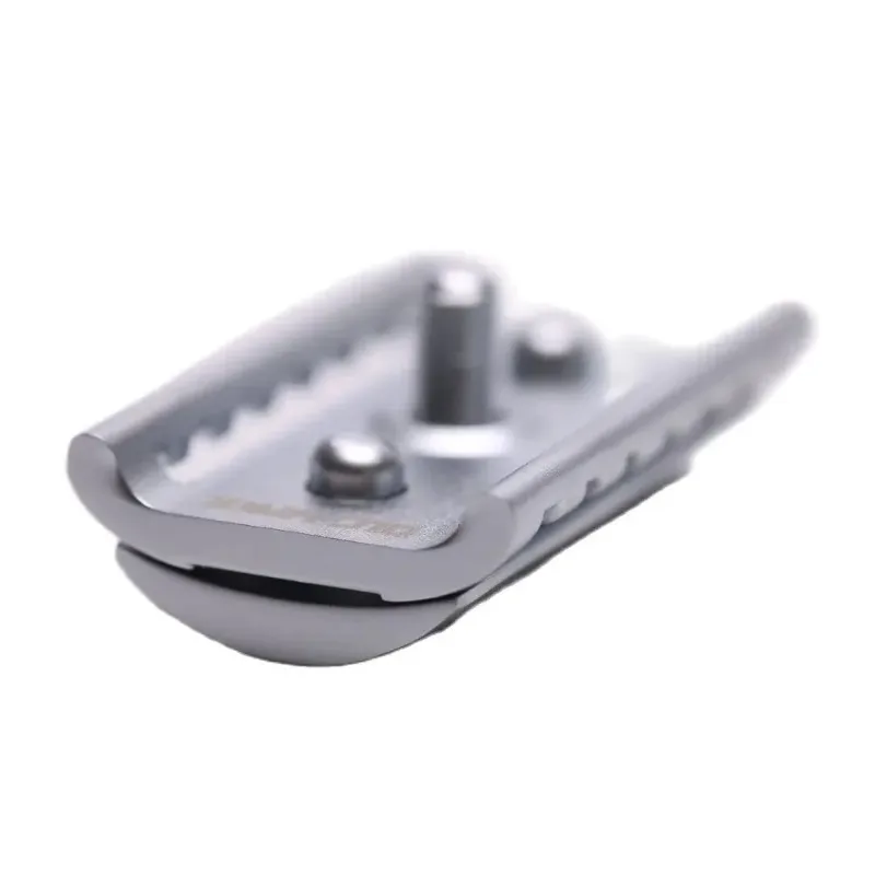 2026 Flash Sale Razor Head Yaqi Matte Chrome Color KNIGHT-HELMET Safety Razor Head for Mens Shaving Razors view 6