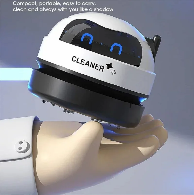 Desk Table Dust Vacuum Handheld Mini Vacuum Cleaner USB Table Sweeper Home Office Desktop Pencil Crumbs Cleaner Vacuum Cleaner