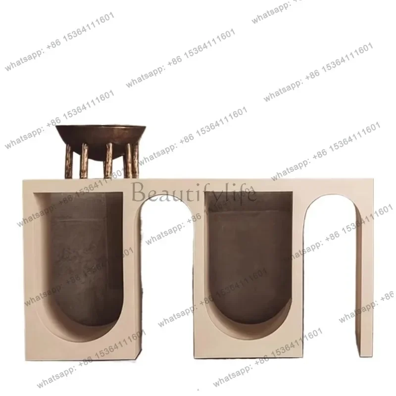 FG40Modern Entrance Hall Console Table Minimalist Living Room Nordic Design Console Table Trendy Storage Woonkamer Tafel Furnitu