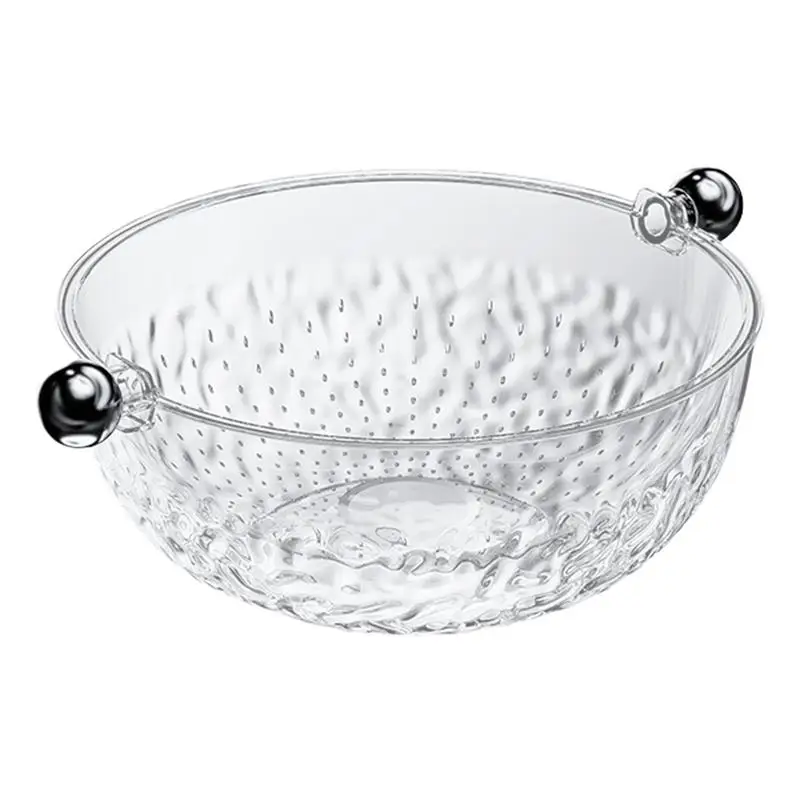 Fruits Washing Colander Double Layer Fruits And Vegetables Washing Basket Bowl Large Capacity Cooking Preparation Strainer