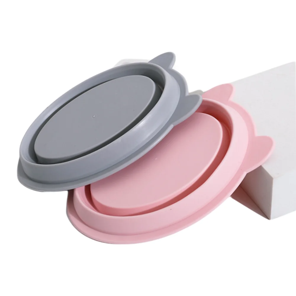 Pennello per trucco Ciotola per pulizia soffio Gel di silice Strumento portatile pieghevole per la pulizia delle uova di bellezza per le donne