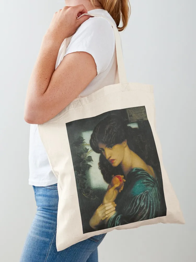 

Rossetti's Proserpine Tote Bag shopping cart bags Fabric bag shopping bag Woman shopper