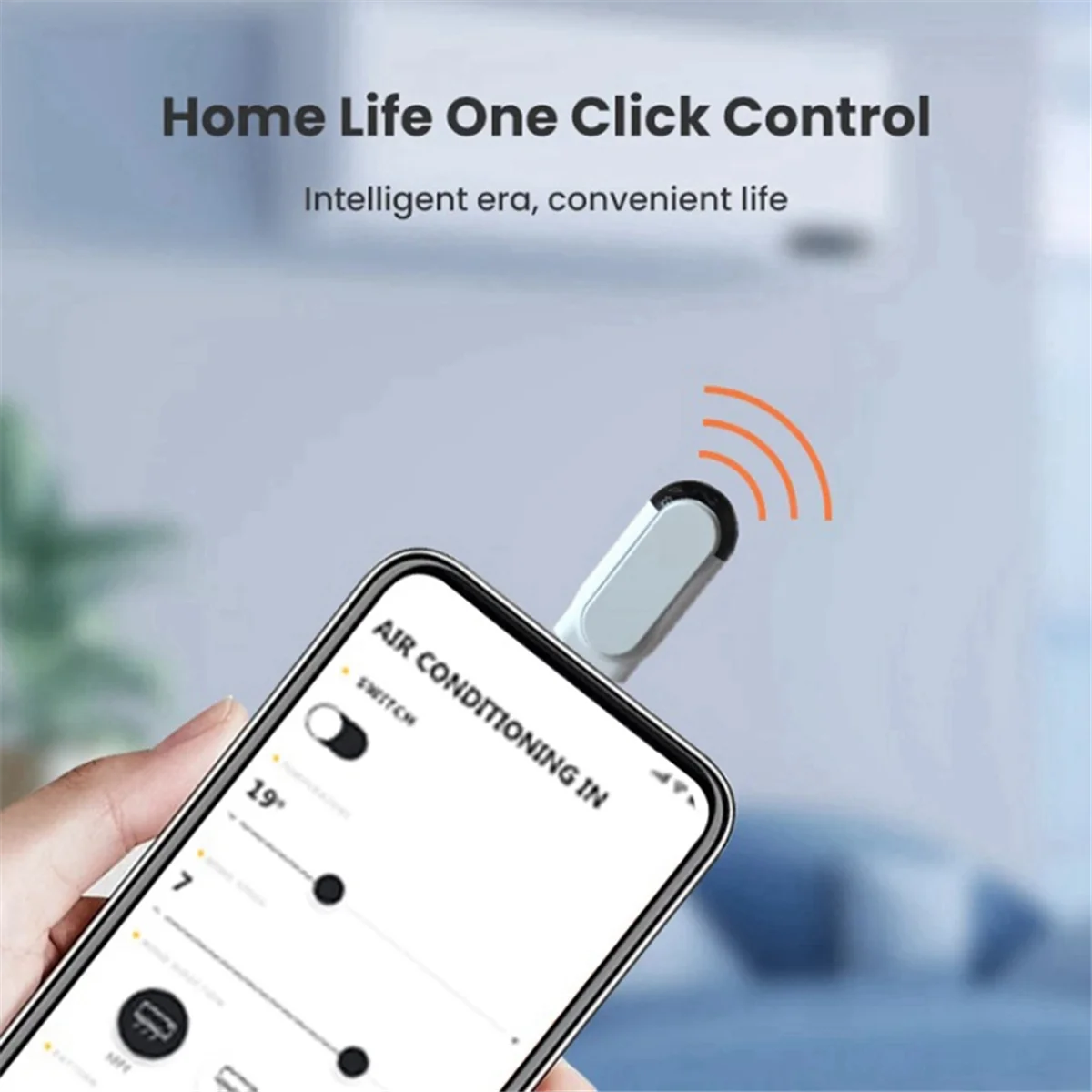 

A43M Smartphone Remote Control Type C USB Universal Smart Infrared App Control Wireless Mini Adapter for TV Air Conditioner A