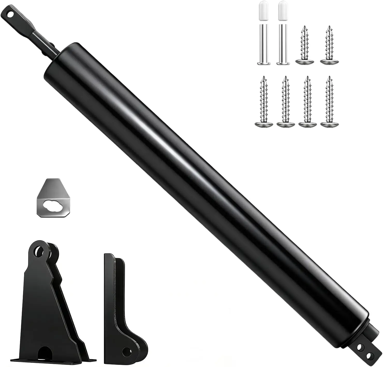 

Heavy Duty Pneumatic Storm Door Closer, Adjustable Closing Speed, Easy Install