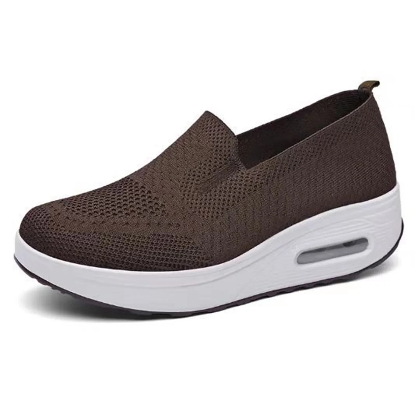 2025 أحذية رياضية تنفس تحلق المنسوجة شبكة العلوي أحذية للمشي ركوب الدراجات القيادة المرأة عادية الانزلاق على #6