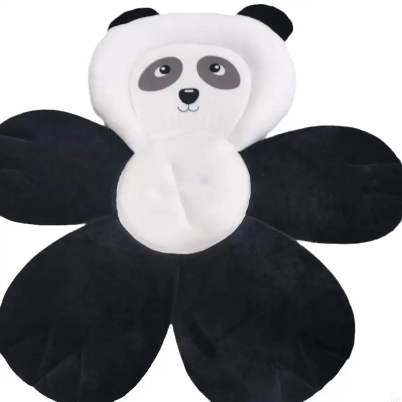 وسادة حمام للأطفال على شكل باندا سريعة الجفاف، وسادة مقعد حمام مريحة للرضع 4XBC