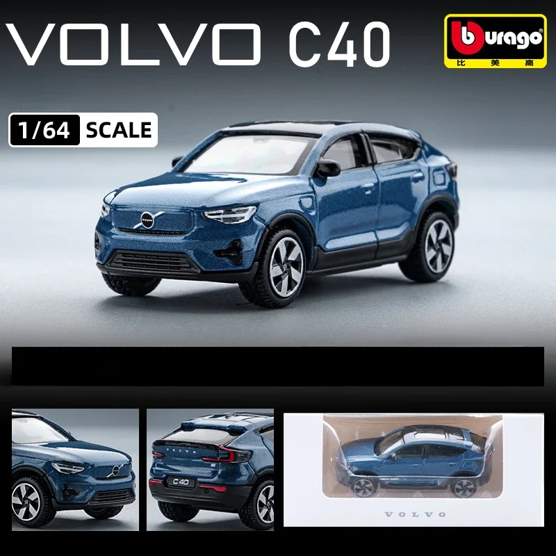 Simulation 1/64 Volvo XC60 XC40 Alloy Car Model Diecast Metal Toy
