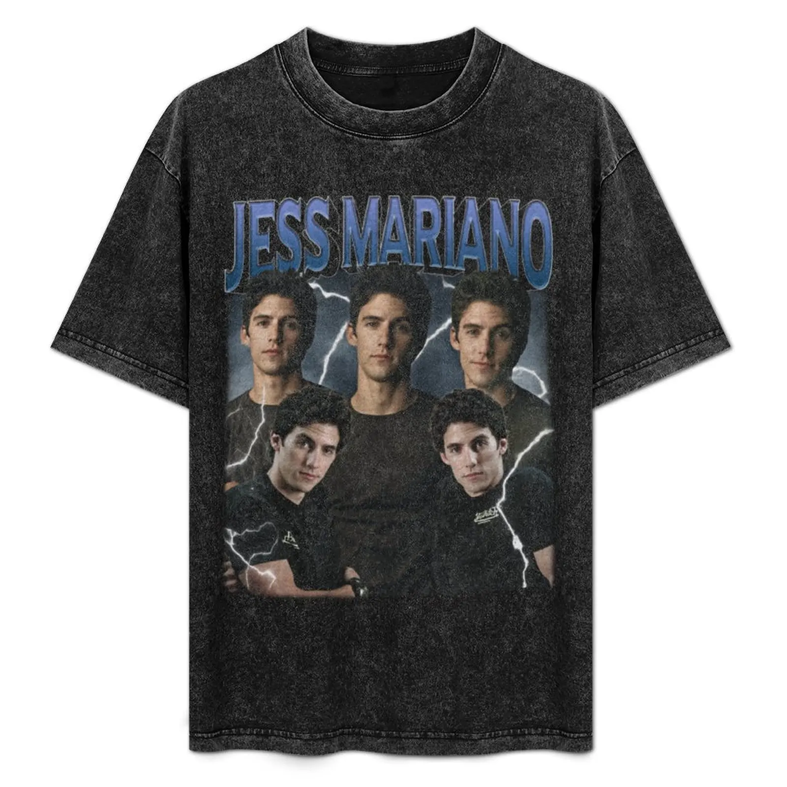 

Jess Mariano T-Shirt plus sizes blanks blue archive T-shirts for men cotton