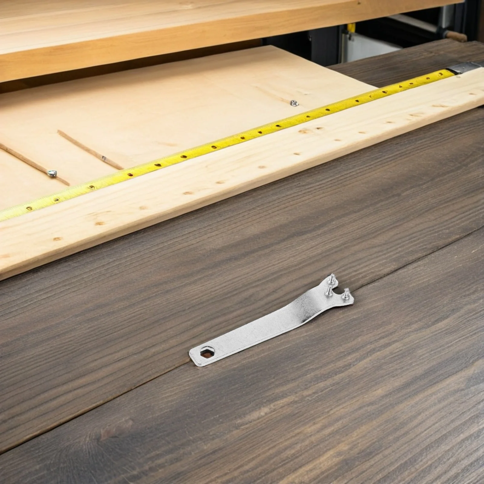 

4Pcs Universal Grinder Spanner Wrench 4Mm Thickened Carbon Steel Three Jaw Design for Secure Disc Changing on Polishing Machines