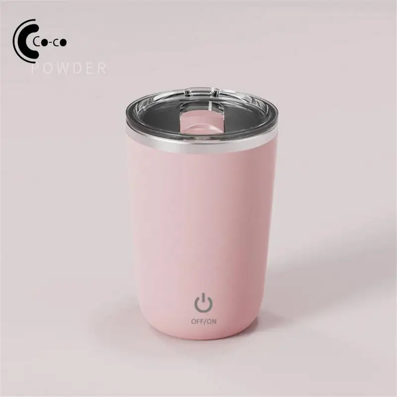 Simple Water Cup Automatic Self Stirring Magnetic 350ml Drinkware Smart Mixer Water Bottle Stainless Steel Large Capacity