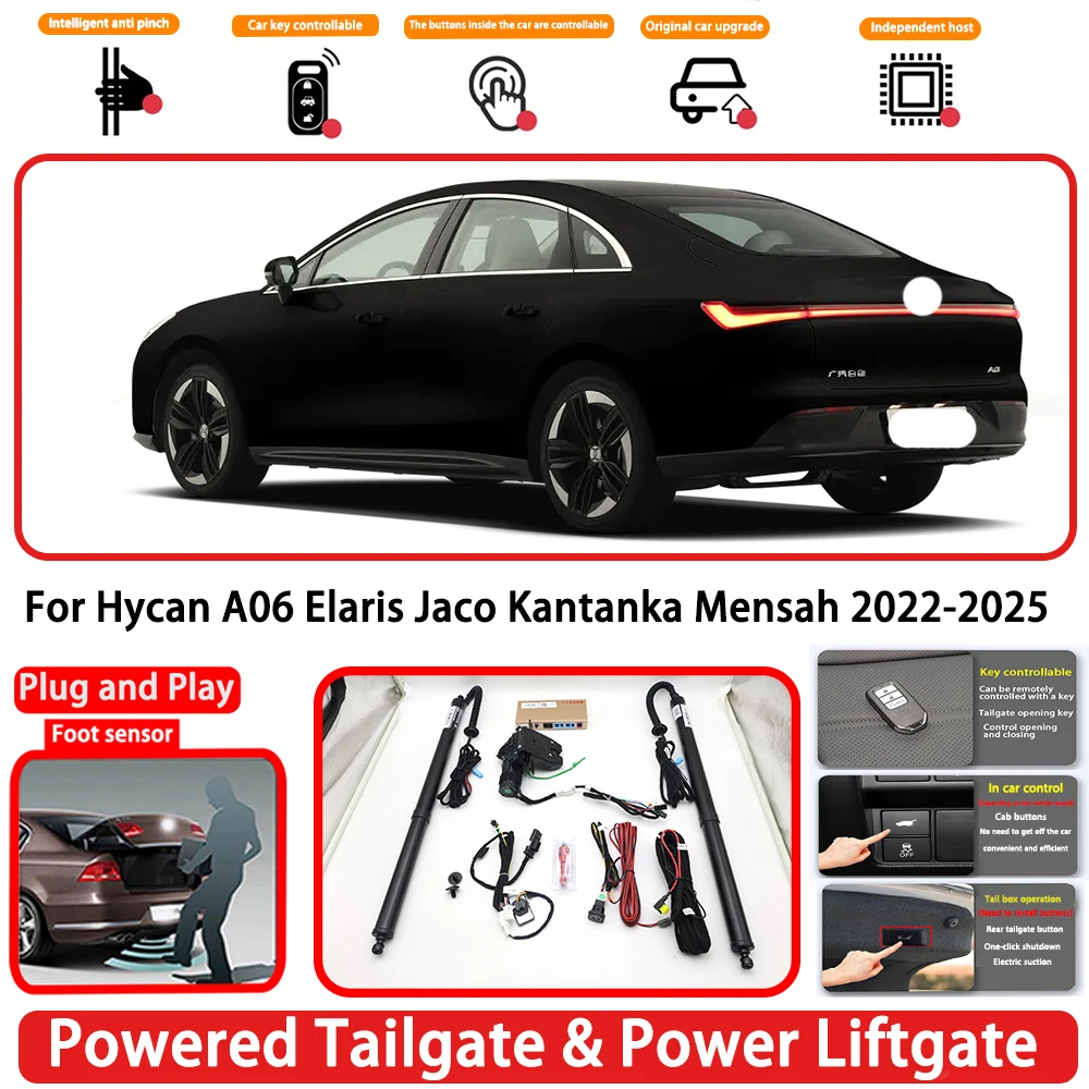 for Hycan A06 Elaris Jaco Kantanka Mensah 2022-2025 OEM Plug and Play Auto Powered Tailgate Power Liftgate Rear Trunk Opener