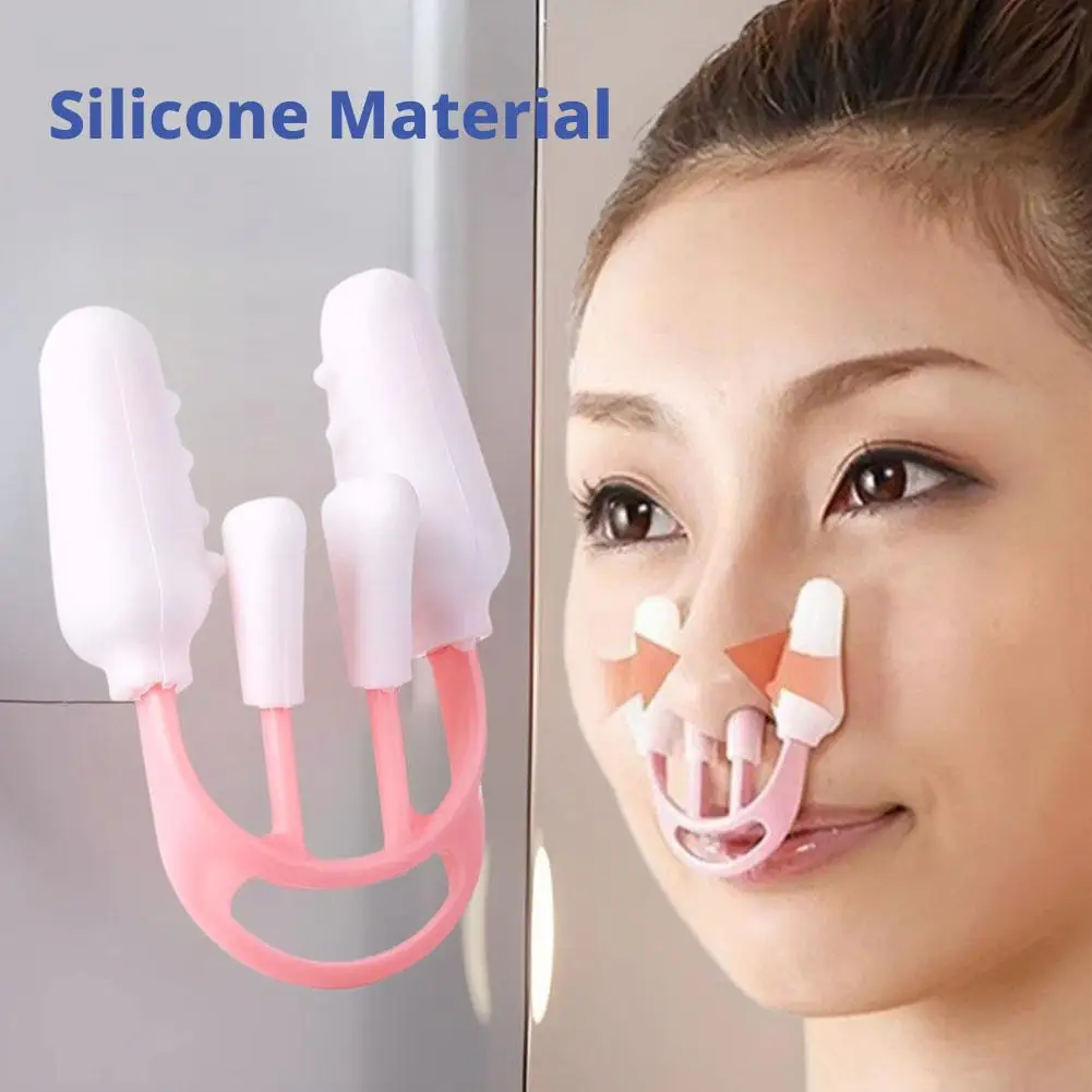 

A Painless Nose Bridge Corrector Suitable for Both Women and Men, Suitable for Lifting and Pulling Wide and Curved Noses 1pcs