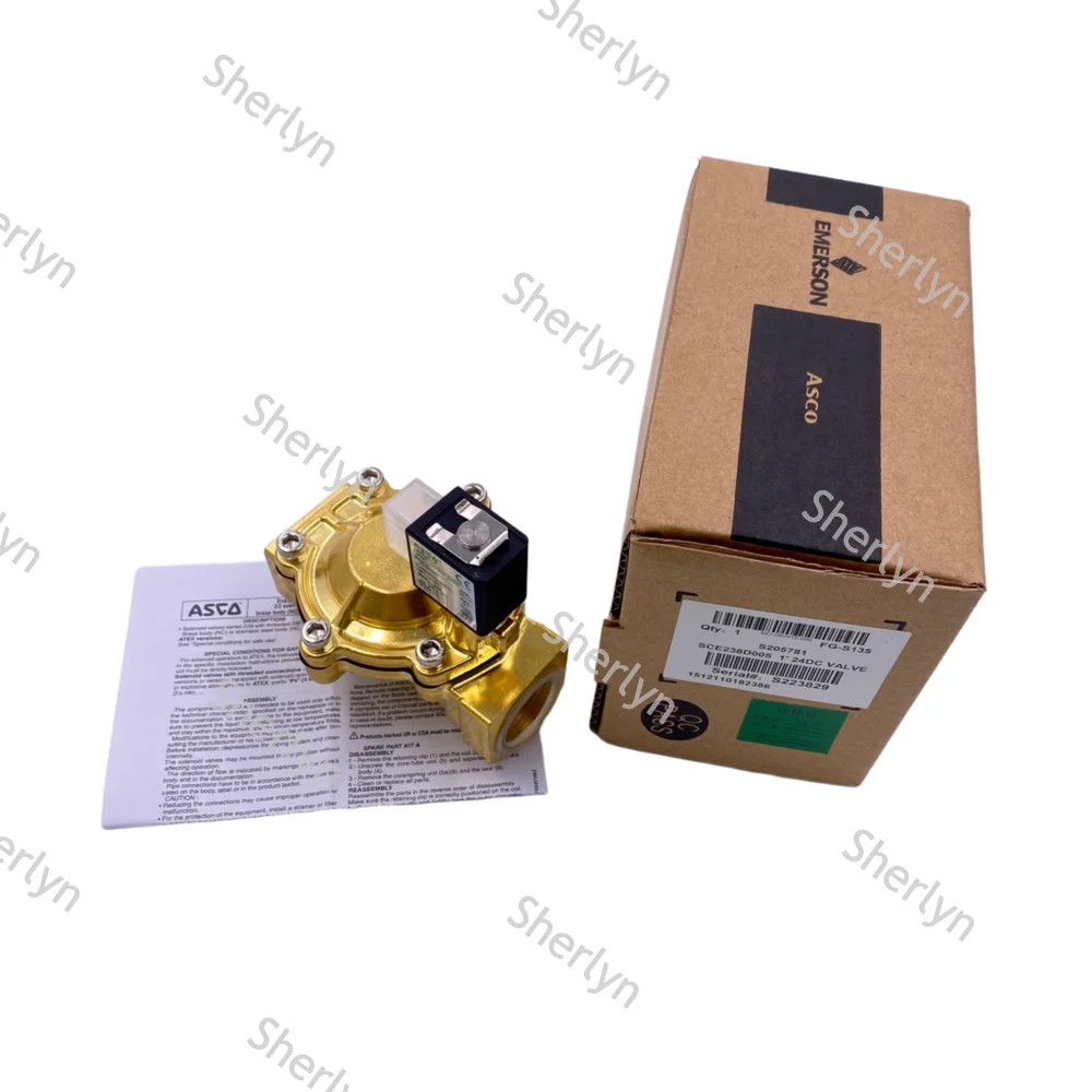 ASCO DN25 SCE238D005 24DC Solenoid Valve, G1 'thread