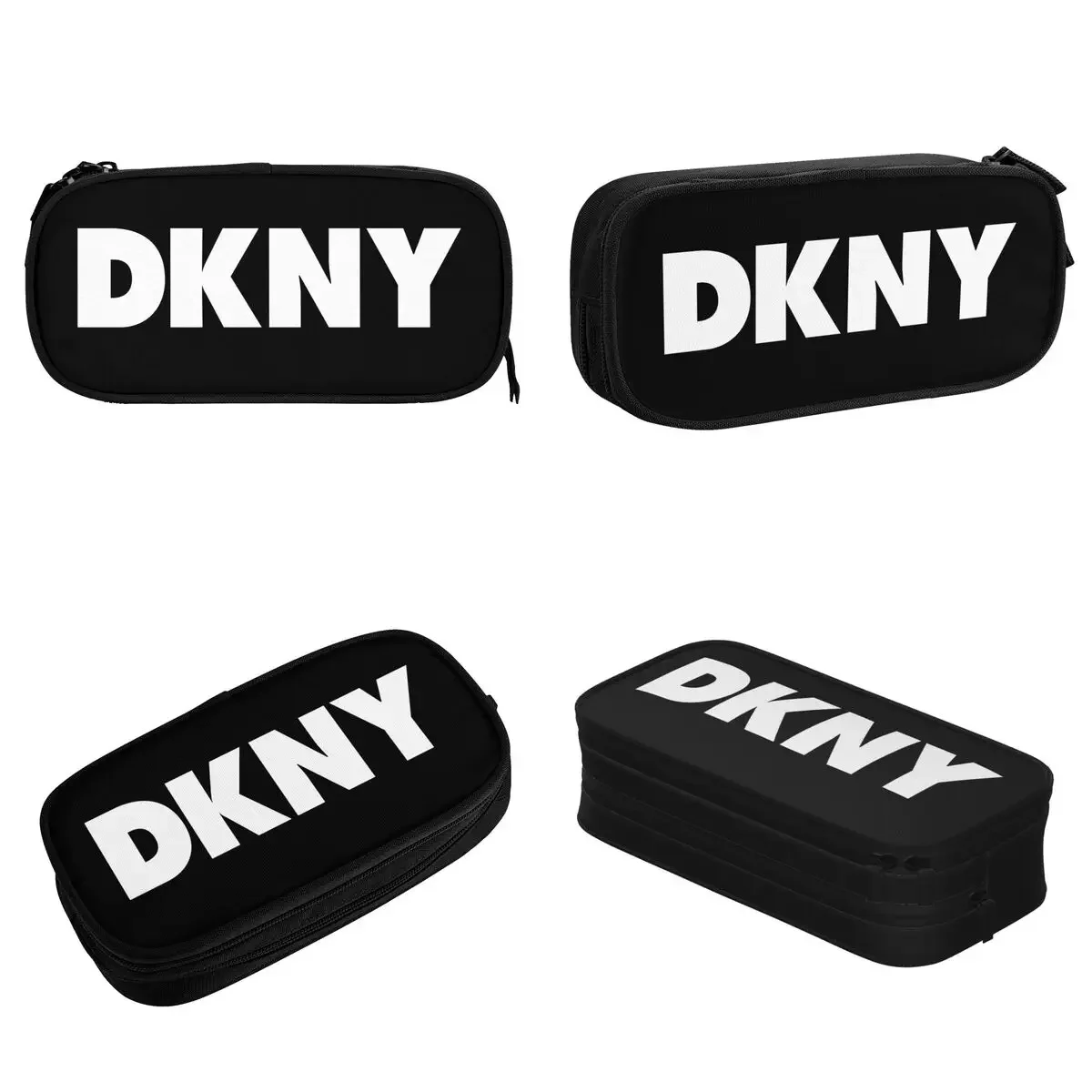 Classic DKNYS Pencil Case Pencil Pouch Pen Holder for Girl Boy Large Storage Bags School Supplies Gift Stationery